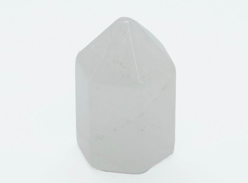 Mini clear quartz point crystal, healing stone for clarity, energy and spiritual balance