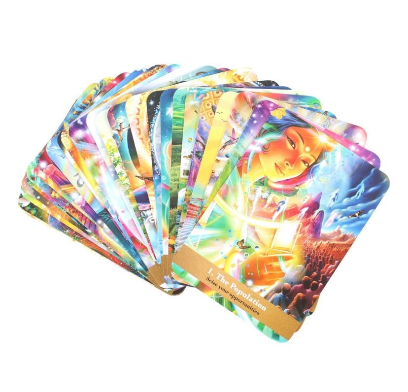 The Golden Future Oracle Cards - itallbeginswithyou