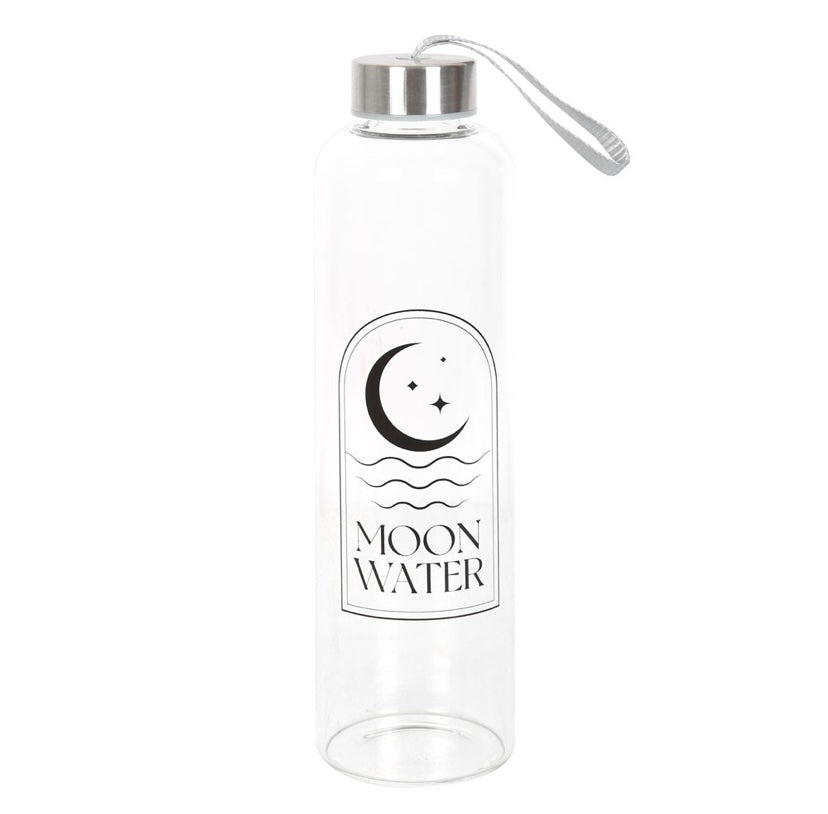 Moon Water Glass Water Bottle - itallbeginswithyou