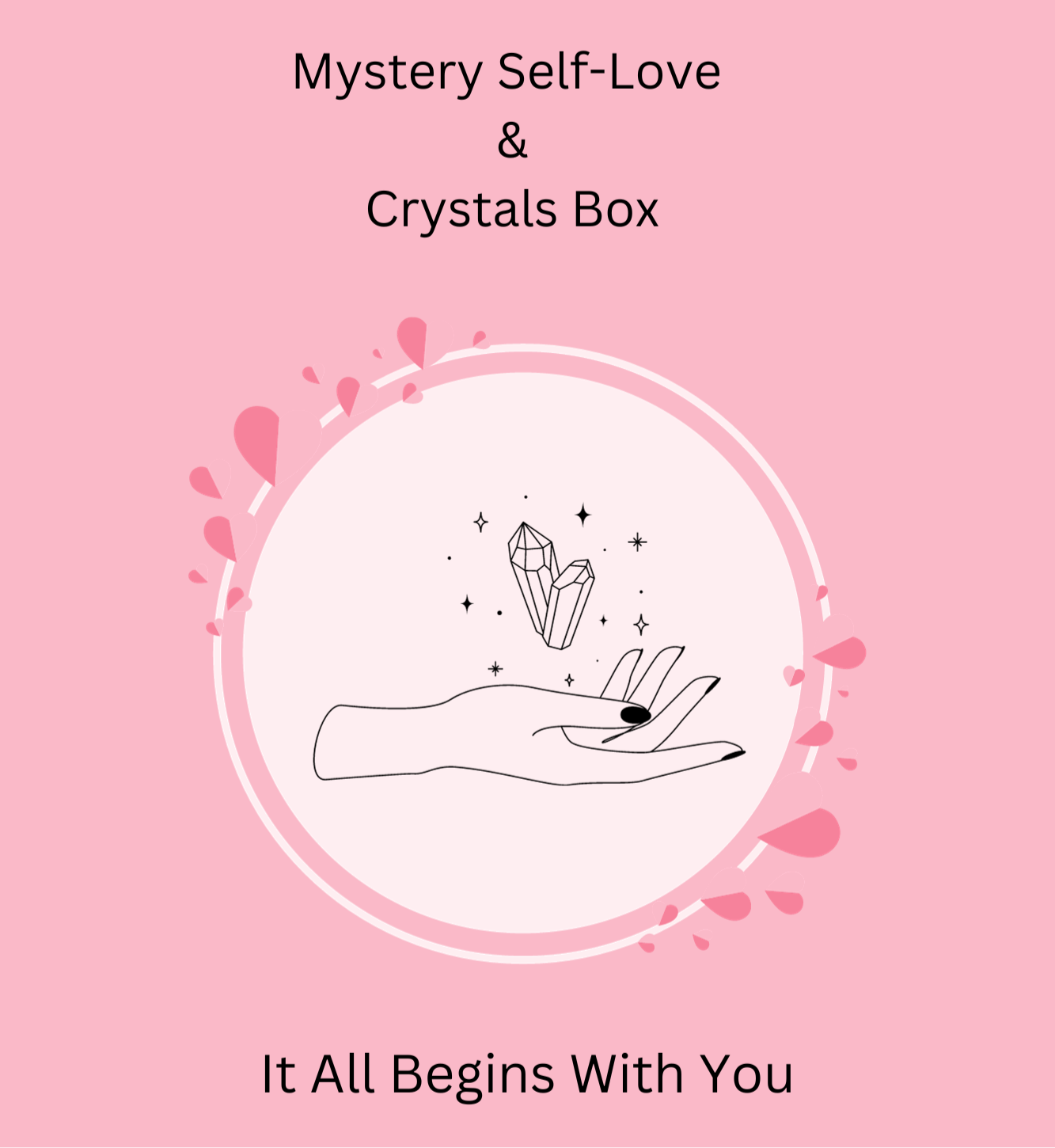 Just For You Mystery Self-Love & Crystals Box