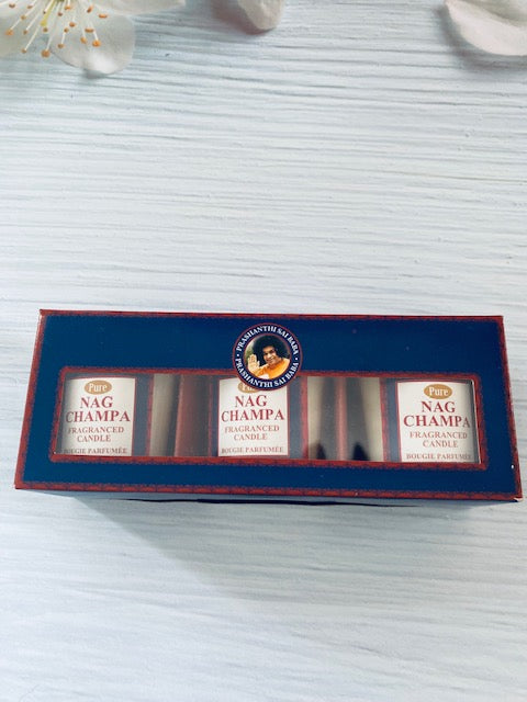 Nag Champa Votive Candle Trio