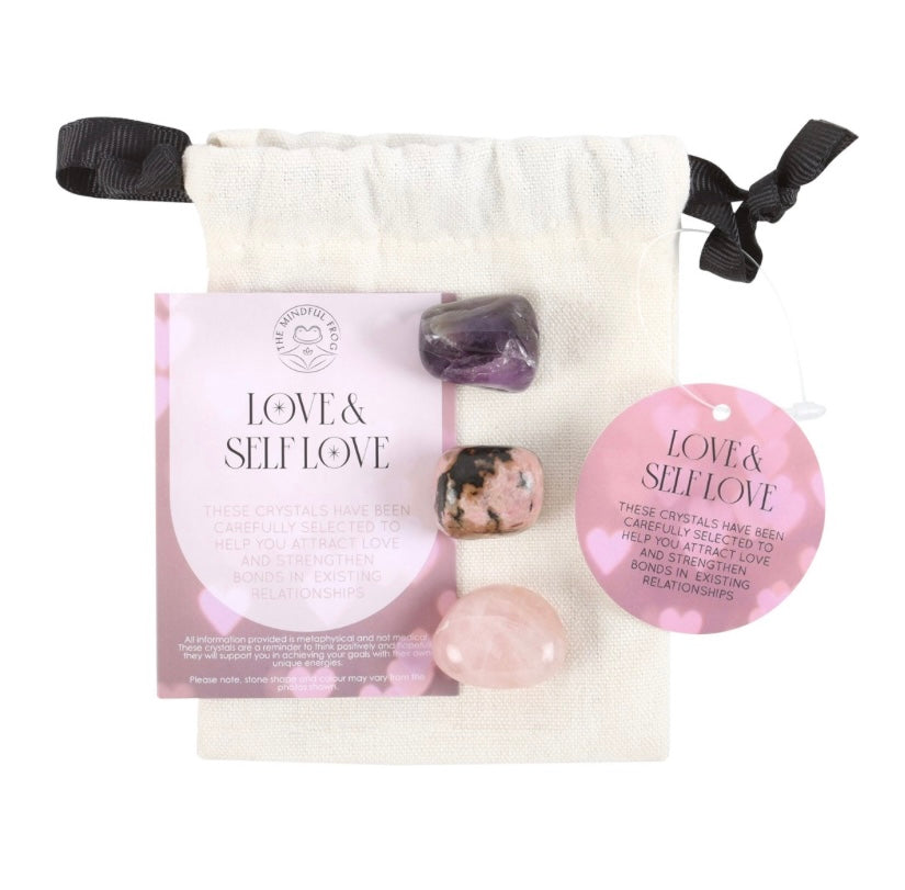 Love & Self-Love Healing Crystal Set