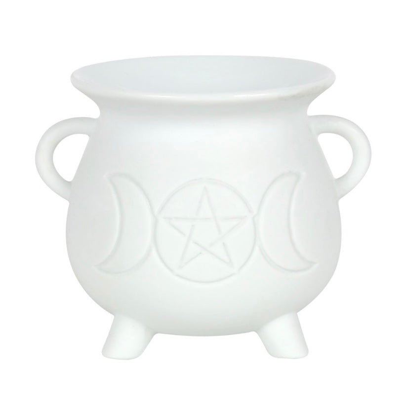 Triple Moon Ceramic Cauldron Wax/Oil Burner