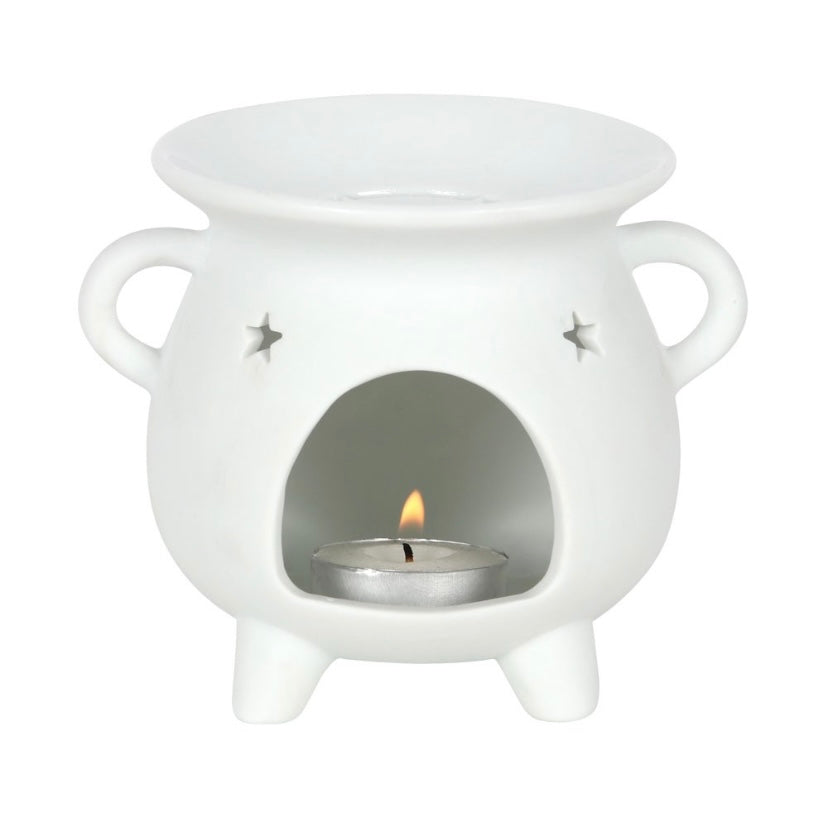 Triple Moon Ceramic Cauldron Wax/Oil Burner