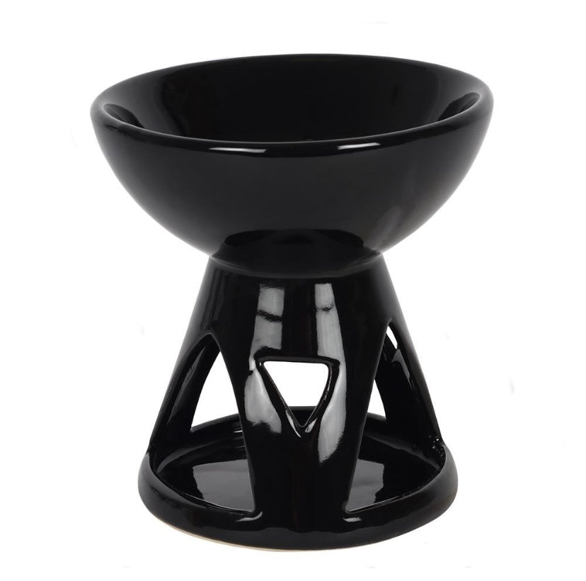 Black Deep Bowl Wax/Oil Burner - itallbeginswithyou