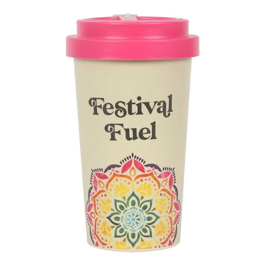 Festival Fuel Mandala Bamboo Eco Travel Mug - itallbeginswithyou