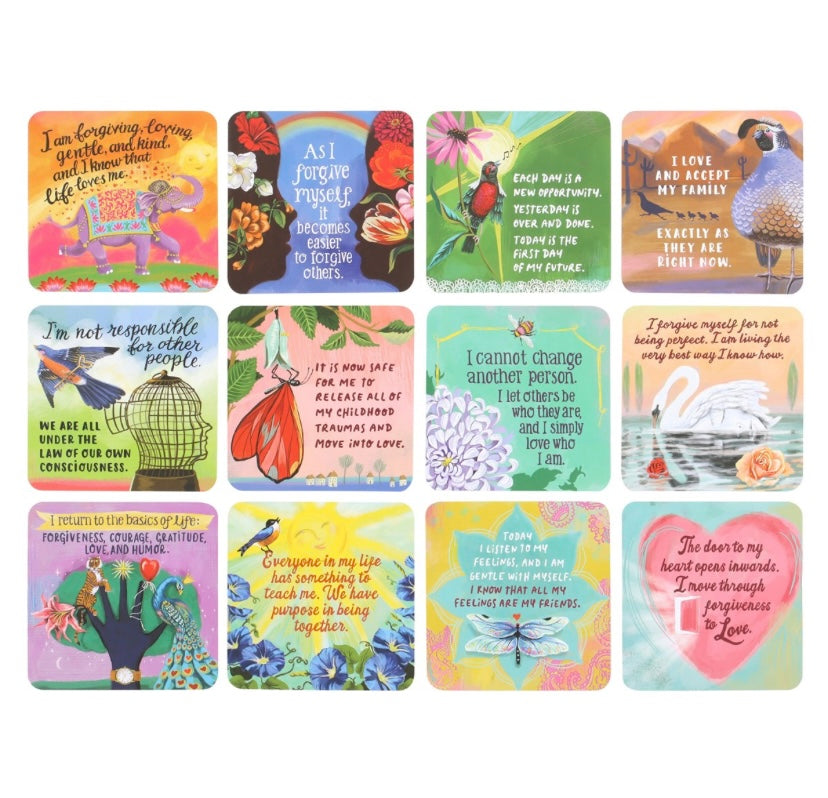 Louise Hay's Affirmations For Forgiveness Cards