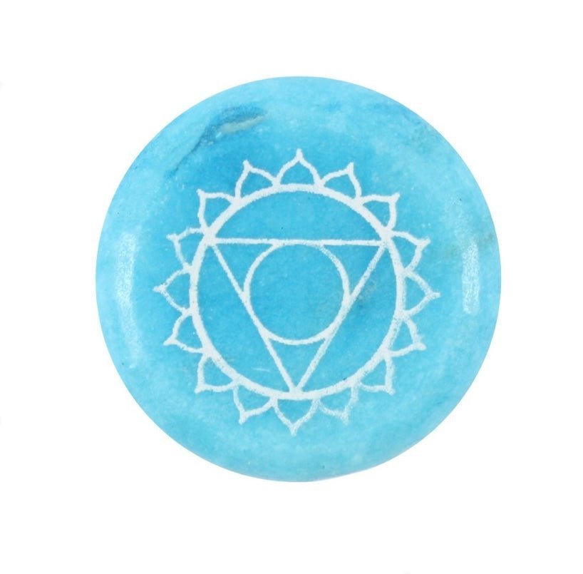 Chakra Meditation Stones Marble - itallbeginswithyou