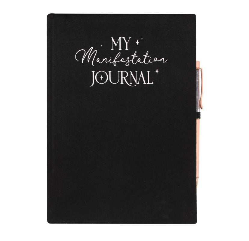 Manifestation Journal With Amethyst Pen