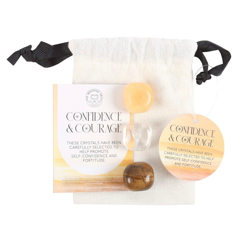 Confidence & Courage Healing Crystal Set - itallbeginswithyou