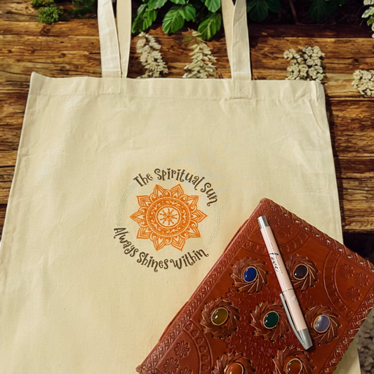 The Spiritual Sun Tote Bag