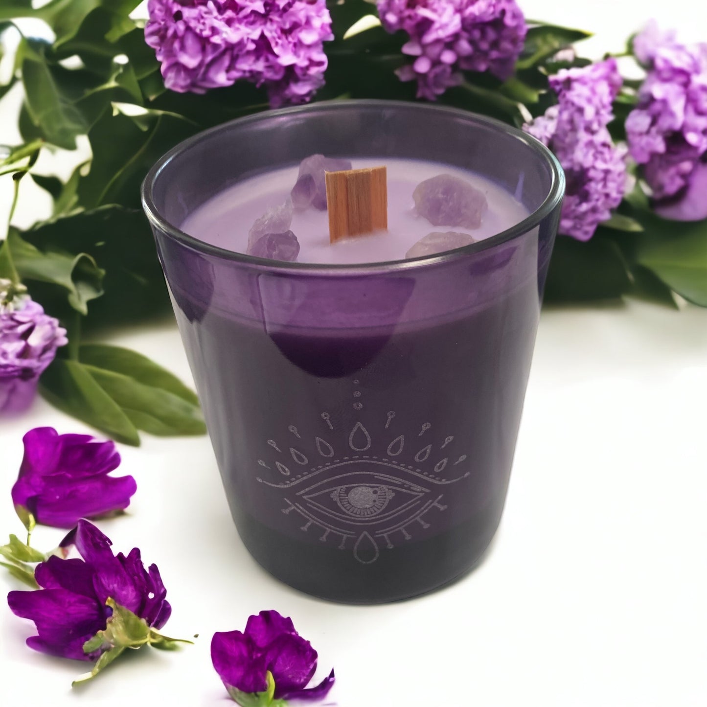 Awaken Amethyst Infused Candle