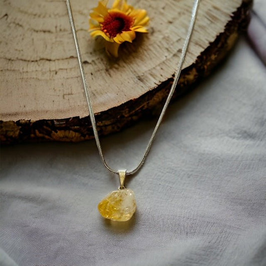 Citrine Pendant - itallbeginswithyou