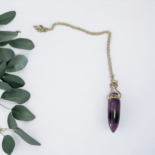 Amethyst Pendulum - itallbeginswithyou