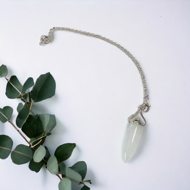 Clear Quartz Pendulum - itallbeginswithyou