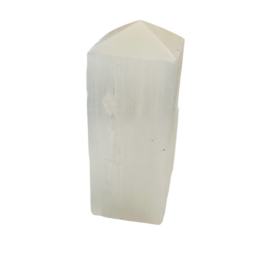 Selenite Point 13cm