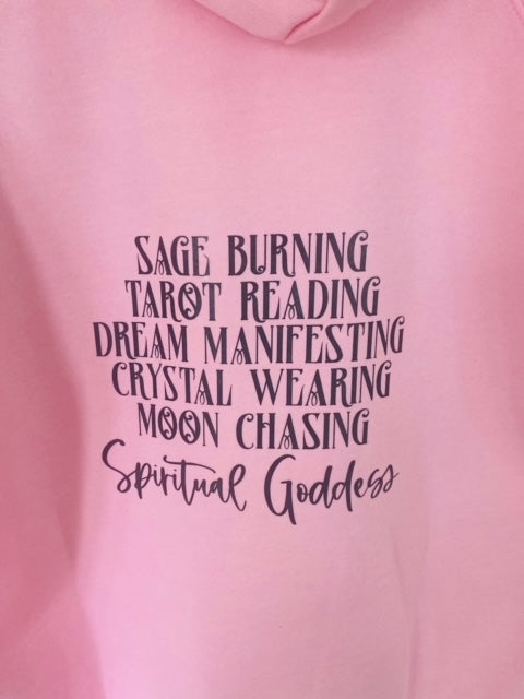 Sage Burning Spiritual Goddess Hoodie