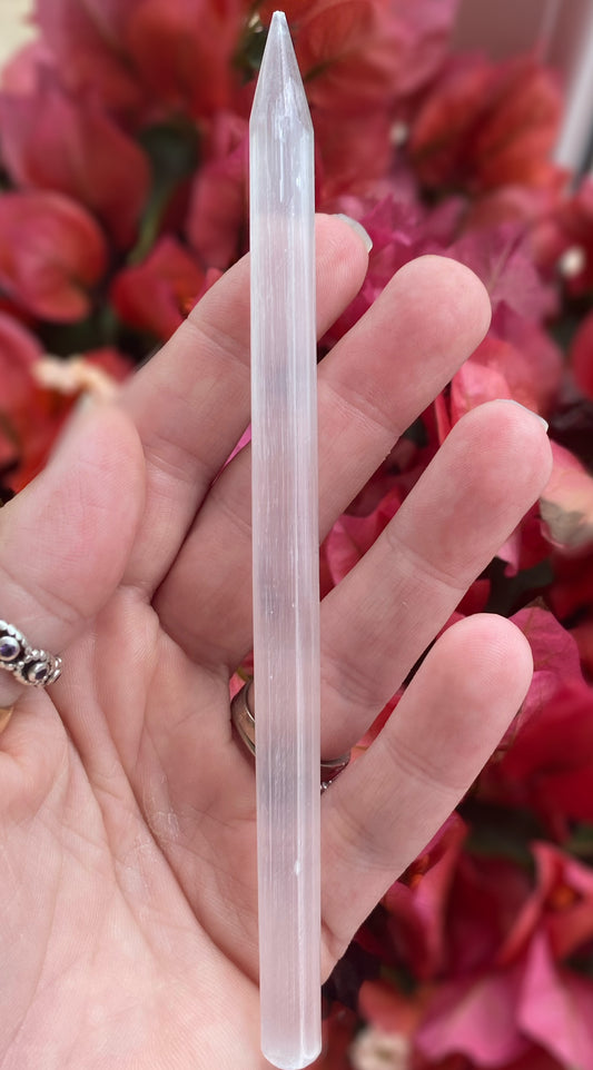 Selenite Wand