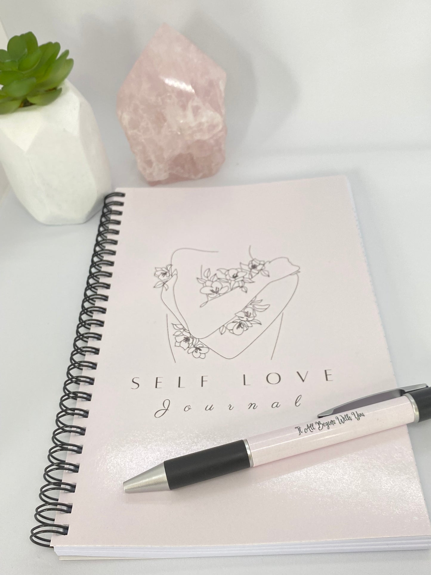 Self Love Journal & Matching Pen