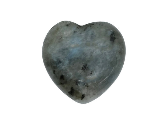 Mini Labradorite Hearts X3
