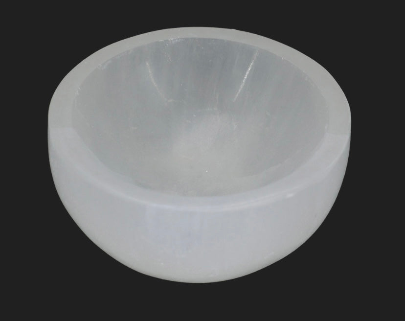 Selenite Charging Bowl 8cm