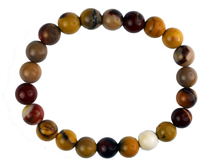 Mookaite Power Beads Bracelet