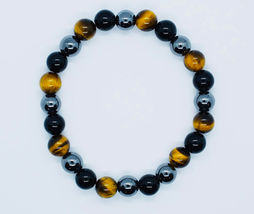 Triple Protection Power Beads Bracelet