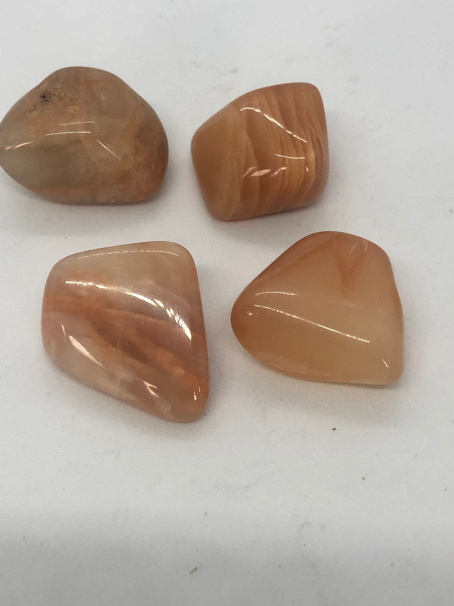 Pink Moonstone Tumble stone